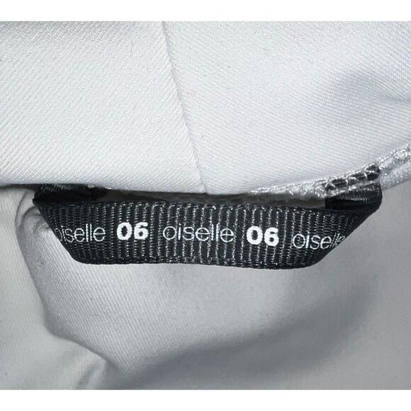 Oiselle Women's Roga Shorts Storm Cloud Black/White Size 6 Athletic Workout EUC - Picture 10 of 10